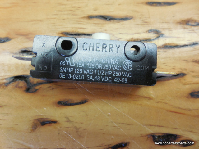 HOBART GRINDER SAFETY SWITCH PART, # 87711-216-1, FOR MODELS 4046, 4146, 4152, 4156